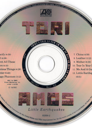 Tori Amos : Little Earthquakes (CD, Album, Club, ARC)