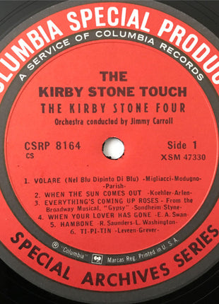 The Kirby Stone Four : The Kirby Stone Touch (LP, Album, RE)