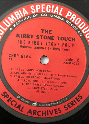 The Kirby Stone Four : The Kirby Stone Touch (LP, Album, RE)
