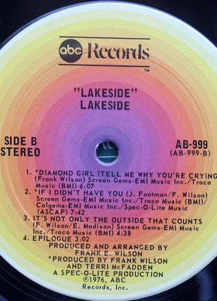 Lakeside : Lakeside (LP, Album, San)