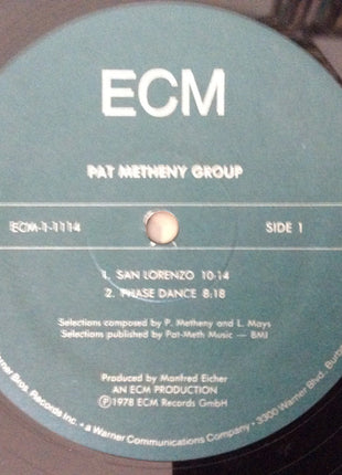 Pat Metheny Group : Pat Metheny Group (LP, Album)