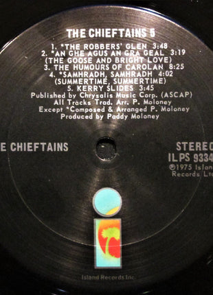 The Chieftains : The Chieftains 5 (LP, Album, San)