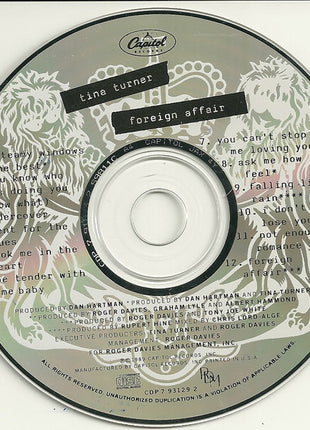 Tina Turner : Foreign Affair (CD, Album, Ltd)
