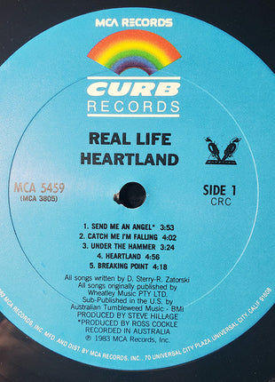 Real Life : Heartland (LP, Album, Club)