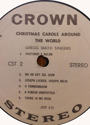 Gregg Smith Singers : Christmas Carols From Around The World (LP, Album)