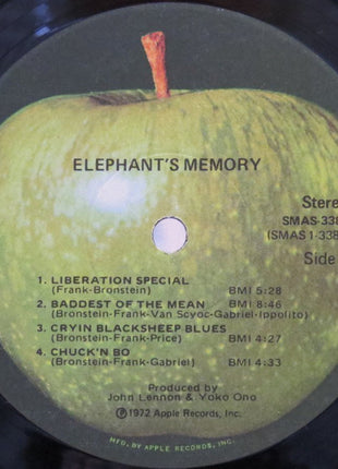Elephants Memory : Elephant's Memory (LP, Album, Gat)