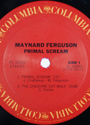 Maynard Ferguson : Primal Scream (LP, Album, Ter)