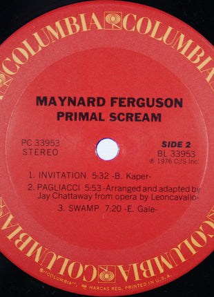 Maynard Ferguson : Primal Scream (LP, Album, Ter)