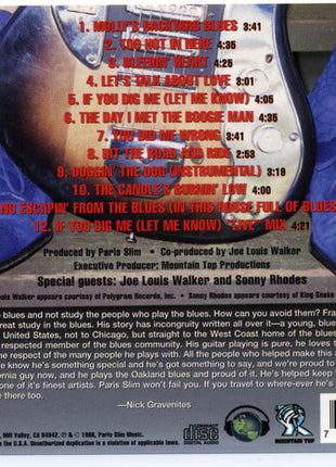 Paris Slim : Bleedin' Heart (CD, Album)