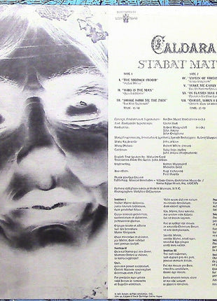 Caldera (7) : A Moog Mass (LP)