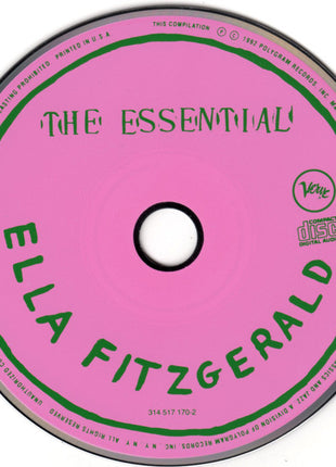 Ella Fitzgerald : The Essential Ella Fitzgerald: The Great Songs (CD, Comp, RM)