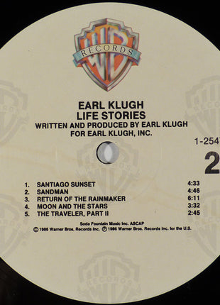 Earl Klugh : Life Stories (LP, Album)