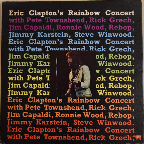 Eric Clapton : Eric Clapton's Rainbow Concert (LP, Album, RI )