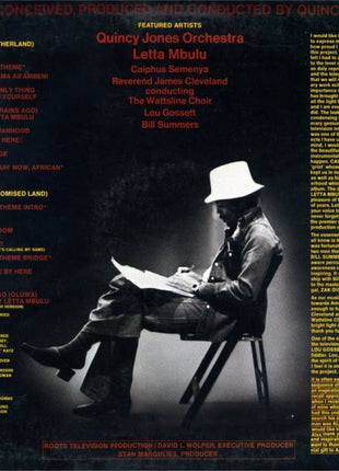 Quincy Jones : Roots (The Saga Of An American Family) (LP, Album, Mon)