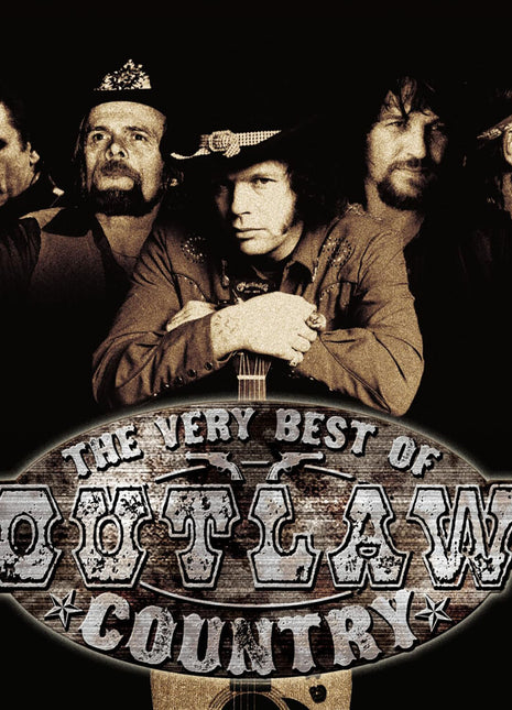 the album cover for Very Best Of Outlaw Country / Various Snys - The Very Best Of Outlaw Country