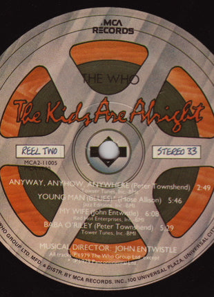The Who : The Kids Are Alright (2xLP, Album, Glo)
