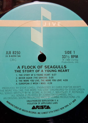 A Flock Of Seagulls : The Story Of A Young Heart (LP, Album, Club)