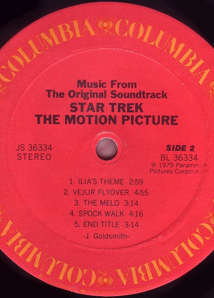 Jerry Goldsmith : Star Trek: The Motion Picture (LP, Album, San)