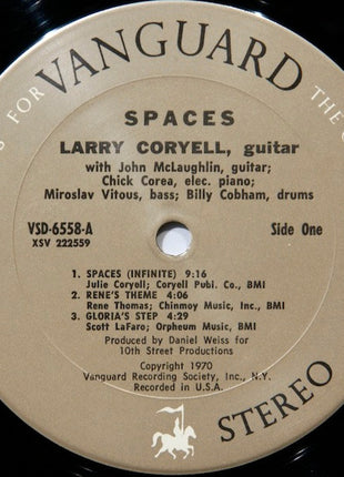 Larry Coryell : Spaces (LP, Album, RP, Pit)