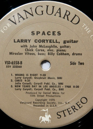 Larry Coryell : Spaces (LP, Album, RP, Pit)