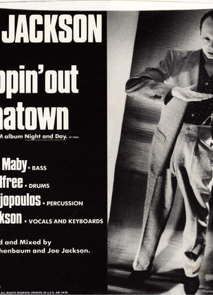 Joe Jackson : Steppin' Out (7", Single, Styrene, Pit)