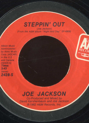 Joe Jackson : Steppin' Out (7", Single, Styrene, Pit)