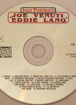 Joe Venuti & Eddie Lang : Joe Venuti Eddie Lang (CD, Comp)