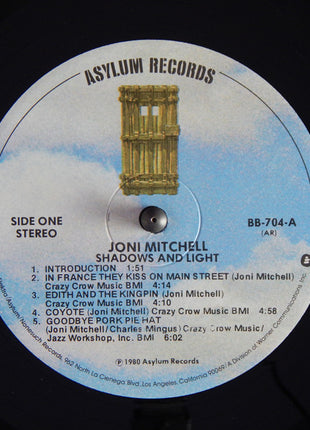 Joni Mitchell : Shadows And Light (2xLP, Album, All)