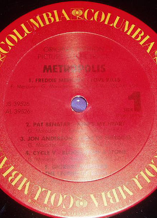 Various : Metropolis (Original Motion Picture Soundtrack) (LP, Album, Gat)