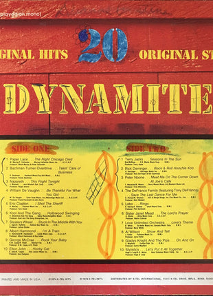 Various : Dynamite (LP, Comp, 29 )