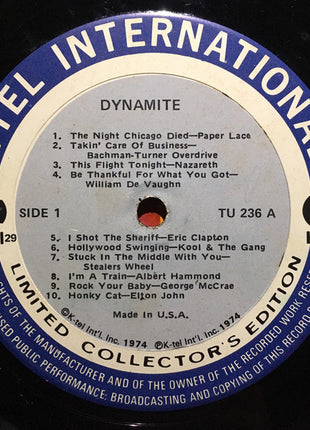 Various : Dynamite (LP, Comp, 29 )