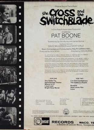 Ralph Carmichael : The Cross And The Switchblade (Original Sound Track Music) (LP, Album)