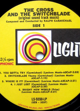 Ralph Carmichael : The Cross And The Switchblade (Original Sound Track Music) (LP, Album)