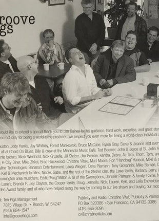 The Groove Hogs : Blue Rhythms White Lies (CD, Album)