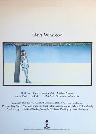 Steve Winwood : Steve Winwood (LP, Album, Pit)