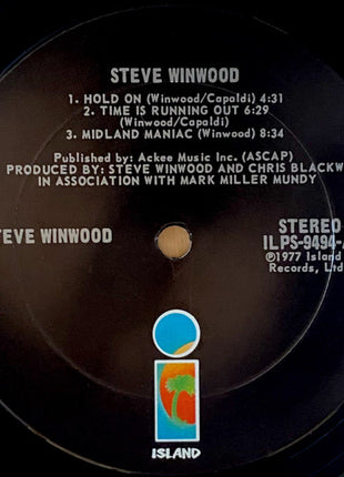 Steve Winwood : Steve Winwood (LP, Album, Pit)