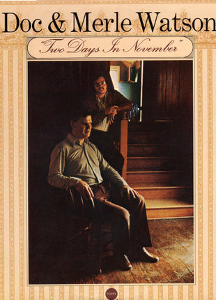 Doc & Merle Watson : Two Days In November (LP, Album, RE)