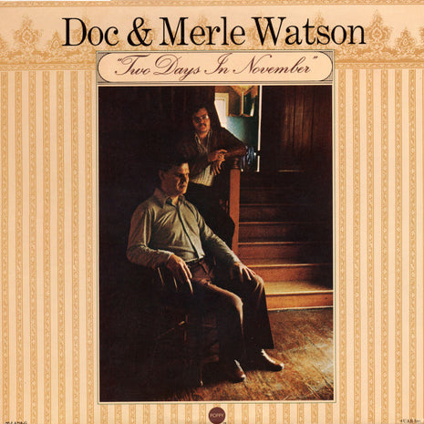 Doc & Merle Watson : Two Days In November (LP, Album, RE)