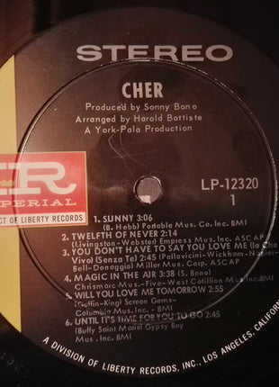 Cher : Chér (LP, Album, Ind)