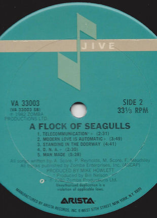 A Flock Of Seagulls : A Flock Of Seagulls (LP, Album, Club, Car)