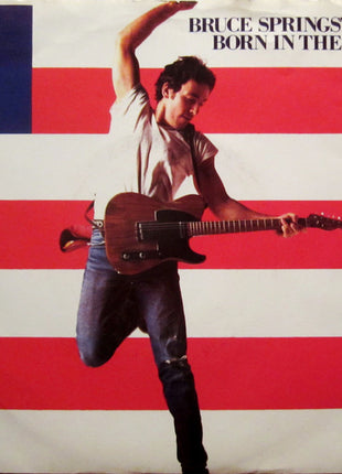 Bruce Springsteen : Born In The U.S.A. (7", Single, Styrene, Pit)