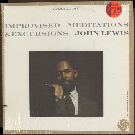 John Lewis (2) : Improvised Meditations & Excursions (LP, Album, RE, PR)
