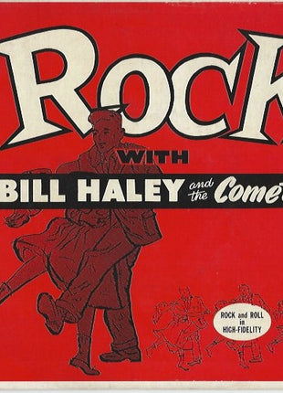 Bill Haley And His Comets : Rock With Bill Haley And The Comets (7", EP, Mono)