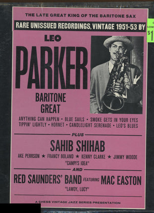 Leo Parker : The Late Great King Of The Baritone Sax (LP, Album, Mon)