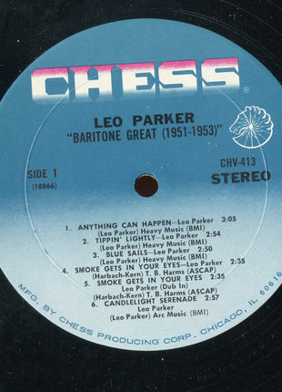 Leo Parker : The Late Great King Of The Baritone Sax (LP, Album, Mon)