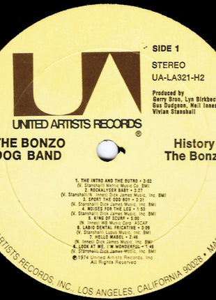 Bonzo Dog Doo-Dah Band : The History Of The Bonzos (2xLP, Comp, Gat)
