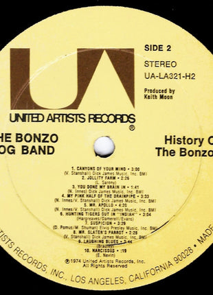 Bonzo Dog Doo-Dah Band : The History Of The Bonzos (2xLP, Comp, Gat)