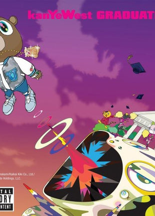 the album cover for Kanye West - Graduation