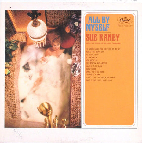 Sue Raney : All By Myself (LP, Album, Mono)