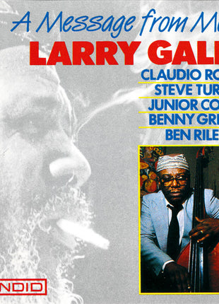 Larry Gales : A Message From Monk (CD, Album)